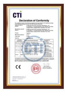 Chine ShenZhen ITS Technology Co., Ltd. certifications